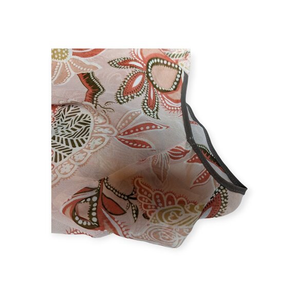 Cecico Collection Sheer Floral/Paisley Top Size Small NWT - Picture 13 of 13